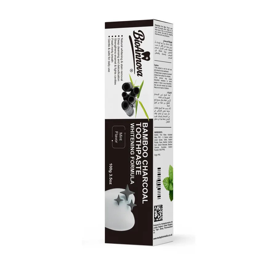 Bio Annova Bamboo Charcoal Toothpaste